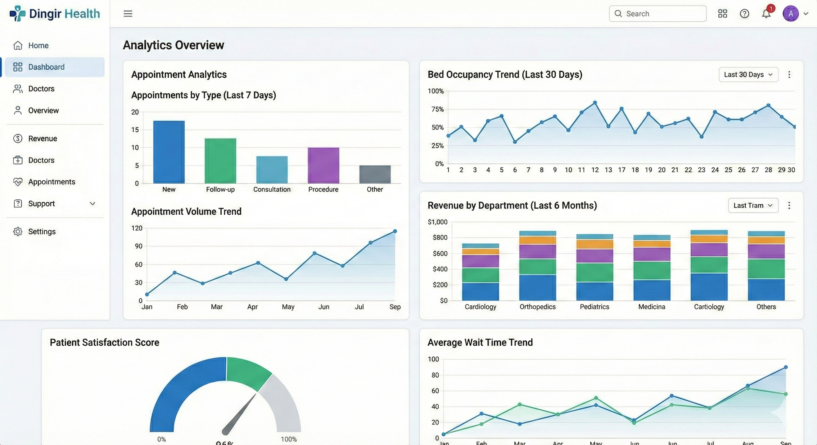 Dingir Health Analytics Overview